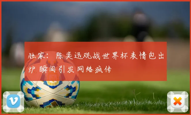 独家：陈奕迅观战世界杯表情包出炉 瞬间引发网络疯传